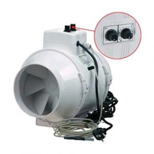 VENTS - TTUN125 - FAN 280 M³/H inkl. Temperatur Controller