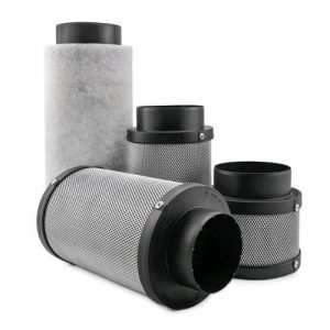 AIRONTEK - CARBON FILTER MADE IN ITALY - (/) 100 - 120MM - 150 M3/H