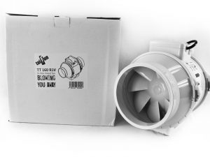 Taifun 2 Speed Inline Ventilator 405/520m³/h 160mm Flansch