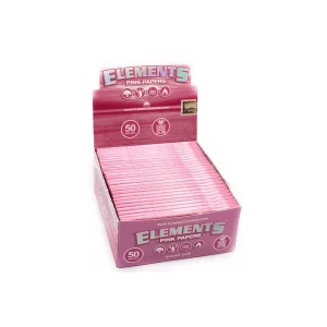 Elements Pink Papers King Size Slim