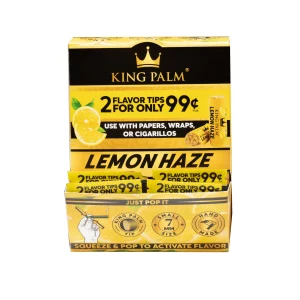 King Palm 2 Flavor Tips Lemon Haze