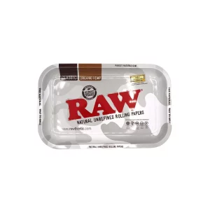 RAW Arctic Camo Rolling Tray Small 27,5 x 17,5 cm