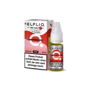 ELFLIQ Watermelon 10 / 20 mg/ml - Nikotinsalz Liquid by Elfbar - 10 mg / ml