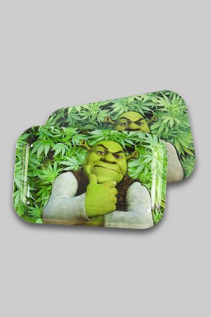 Rolling Tray mit Magnetdeckel Shrek 27,5x17,5cm