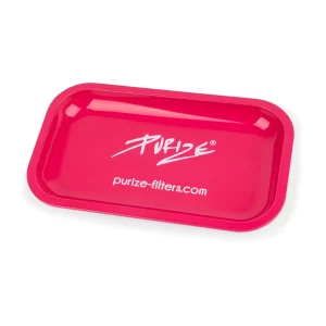 PURIZE Metal Rolling Tray Pink