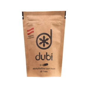 dubi Aktivkohlefilter 7mm (42 Stück)