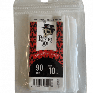 Rosin Bag Poppins Lab Nylonbeutel 90 Mikron 5x11 cm (10er-Pack) Pop