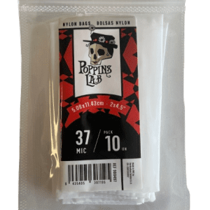 Rosin Bag Poppins Lab Nylonbeutel 37 Mikron 5x11 cm (10er-Pack) Pop