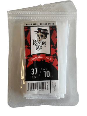 Rosin Bag Poppins Lab Nylonbeutel 37 Mikron 5x11 cm (10er-Pack) Pop