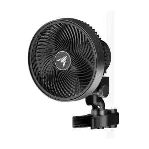 CLOUDRAY S6, GEN 2, Growzelt-Clip-Ventilator 150 mm, EC-Motor, automatische Oszillation, 10-stufigen dynamischen Windmodi und Lüftergeschwindigkeiten