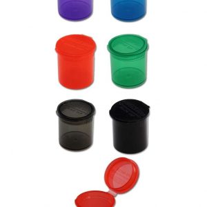 Aufbewahrungsdose mit Pop-up Deckel 20ml blau