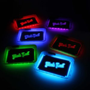 Black Leaf LED Mixing Tray Blau