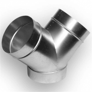 Y-Stück, Metall, 150 mm