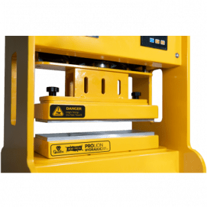 Qnubu Press Pro Lion Hydraulic 20 Tonnen, Heißdruckpresse, 7,6 x 25 cm und 12 x 12 cm Platten – Bild 2