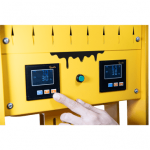 Qnubu Press Pro Lion Hydraulic 20 Tonnen, Heißdruckpresse, 7,6 x 25 cm und 12 x 12 cm Platten – Bild 3