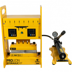 Qnubu Press Pro Lion Hydraulic 20 Tonnen, Heißdruckpresse, 7,6 x 25 cm und 12 x 12 cm Platten – Bild 6
