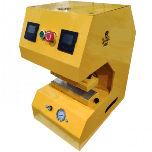 Qnubu Press Auto Lion 20 Tonnen, automatische Heißdruckpresse, 15 x 20 cm und 7,6 x 25 cm Platten