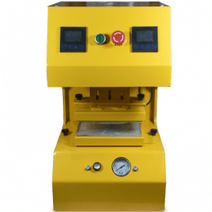 Qnubu Press Auto Lion 20 Tonnen, automatische Heißdruckpresse, 15 x 20 cm und 7,6 x 25 cm Platten – Bild 4