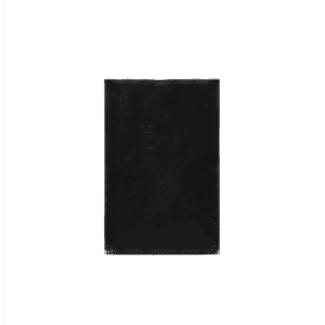 Qnubu Beutel aus Aluminiumfolie schwarz, verschließbar, 30 x 45 cm, 50 St je Pckg