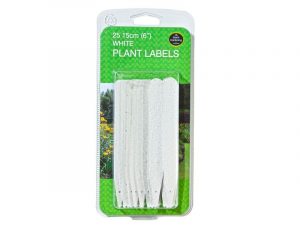 Garland Weiße Etiketten 10 cm (25 Stück)