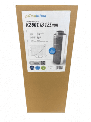 Prima Klima Aktivkohle Filter Carbon Eco 360 m³/h 125 mm K2601