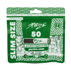 PURIZE Aktivkohlefilter Slim Size 7mm