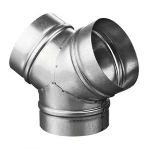 Y-Stück, Metall, 100 mm