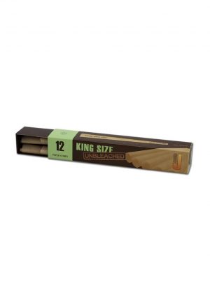 Jware' Konische Hülsen 12 King Size ungebleicht
