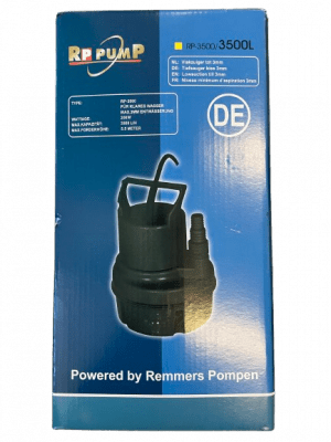 Tauchpumpe, 3500 L/h, Förderhöhe 5,5 m, 200 W