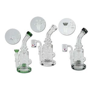 BLAZE' Recyclebong für Kräuter/Öl - grau