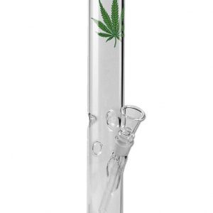 Glasbong Ice 'Hanfblatt'