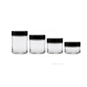 Aufbewahrungs Glas 60ml Child Proof – Clear Poppin