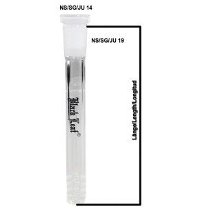 Black Leaf' Lochdiffusorchillum (L 120mm, NS 19/14)