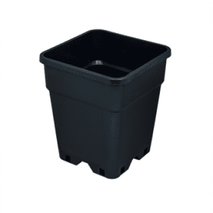 PotKing, Topf, quadratisch, 24x24x28cm, schwarz, 11 L