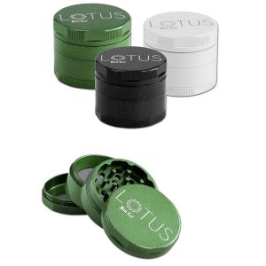 Black Leaf' 'Lotus' Grinder 4-tlg., weiß