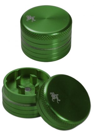 Black Leaf' Grinder Mini 2-tlg. grün, Ø 29/27mm H 20mm