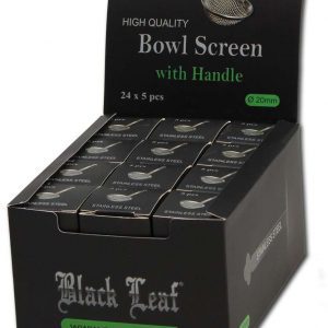 Black Leaf' Edelstahl-Hängeschüsselsiebe 20mm