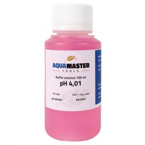 AQUAMASTER - CALIBRATION SOLUTION - PH 4.01 - BOX 1 (18x100ml)