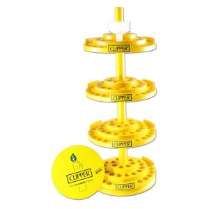 CLIPPER' Thekendisplay 'Carousel' H480mm Ø185mm Für 192 Feuerzeuge