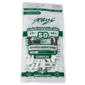 PURIZE Aktivkohlefilter Conical - konisch (50 Stück)
