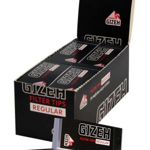 GIZEH BLACK' Filter Tips Regular 35 Tips
