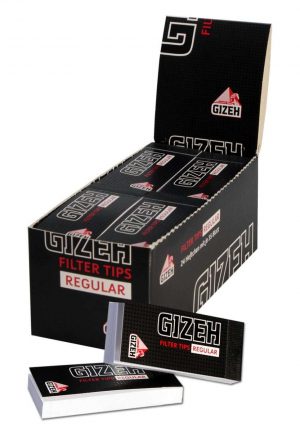 GIZEH BLACK' Filter Tips Regular 35 Tips