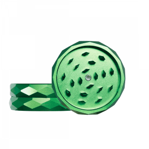 Lucid Glass® Aluminium Grinder 2-tlg. 63mm, Green
