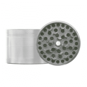 Lucid Glass® Zink Grinder 4-tlg. 50mm, Silver
