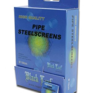 Black Leaf Edelstahlsiebe (VE 5Stk Ø15mm)