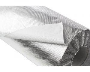 Mylar Diamond/White Plastic Eco Eg (1,25 m x 100 m x 75µm)