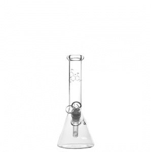 Lucid Glass® Beaker Bong Ice TH Formula, 4mm, Ø 38mm, H 25cm, Schliff 18,8mm