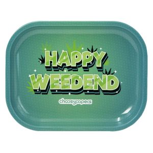 Choosypapers Rolling Tray “HAPPY WEEDEND”