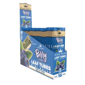 King Palm 2 Mini Rolls Berry Terps