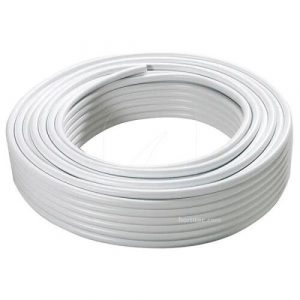 White polyethylene Schlauch16 mm / 100 m